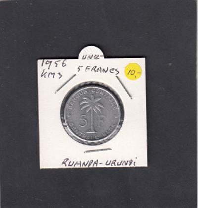 Beschrijving: 5 francs PALM